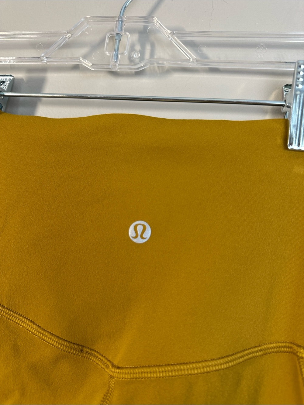 Lululemon Align High Rise Mustard Yellow Leggings Size 4 Activewear Workout - Picture 9 of 11